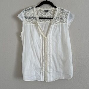 Womens PL Dainty Cottage Top Pin Tuck Victorian Coquette Boho Romantic Coastal